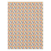 Vintages geometrisches Muster Tischdecke (Vorderseite)