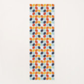 Vintages geometrisches Muster Yogamatte (Vorderseite)