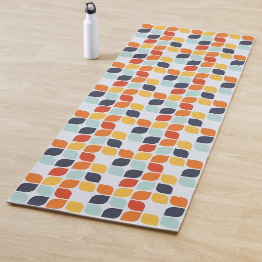 Vintages geometrisches Muster Yogamatte (Beispiel)