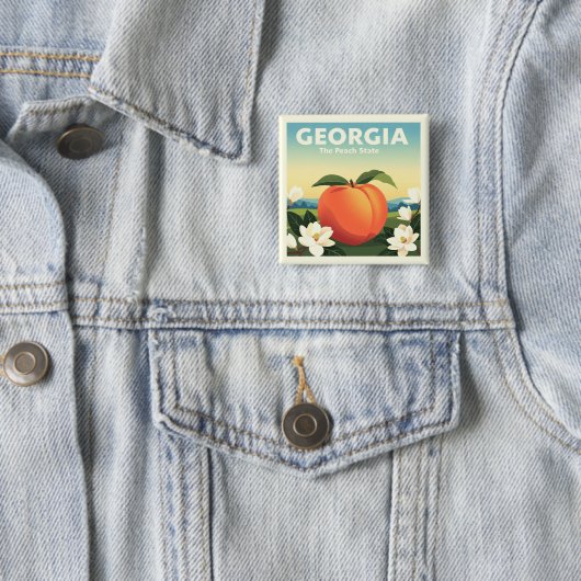 Vintages Georgien Button (Beispiel)