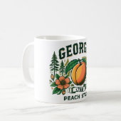 Vintages Georgien Kaffeetasse (Vorderseite Links)