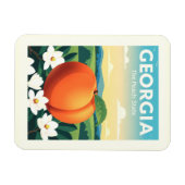 Vintages Georgien Magnet (Horizontal)