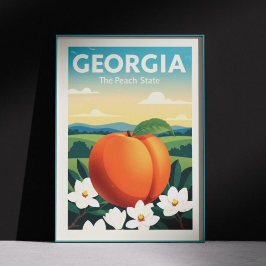 Vintages Georgien Poster