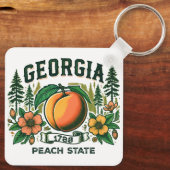 Vintages Georgien Schlüsselanhänger (Rückseite)