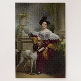 Vintages georgisches Porträt Puzzle