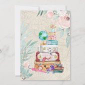 Vintages Gepäck | Abschluss aus Party (Rückseite)