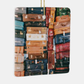 Vintages Gepäck Keramikornament (Rechts)