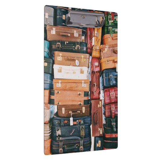 Vintages Gepäck Klemmbrett (Rechts)