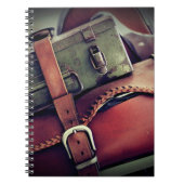 Vintages Gepäck Notizblock (Vorderseite)