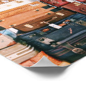 Vintages Gepäck Poster (Ecke)