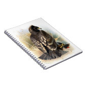 Vintages Gepunktetes AdlerNotebook Notizblock (Rechte Seite)