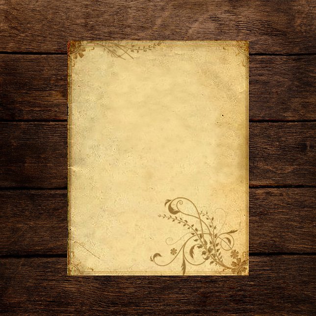 Vintages Gerahmtes Scrapbook (Von Creator hochgeladen)