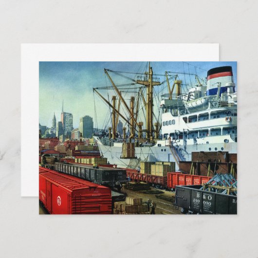 Vintages Geschäft, Beförderung von Frachtgut (Vorne/Hinten)