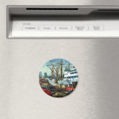 Vintages Geschäft, Beförderung von Frachtgut Magnet (In Situ (Geschirrspüler))