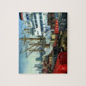 Vintages Geschäft, Beförderung von Frachtgut Puzzle (Vertikal)