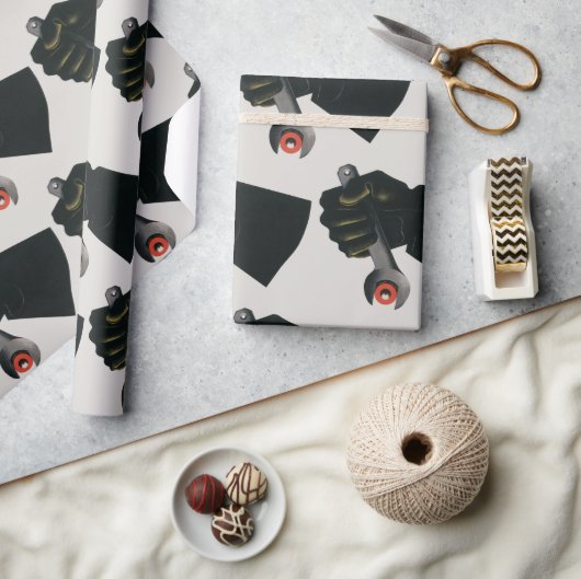 Vintages Geschäft, Fabrikmachinist Geschenkpapier (Kunsthandwerk)