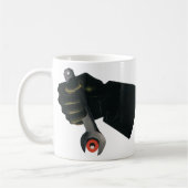 Vintages Geschäft, Fabrikmachinist Kaffeetasse (Links)