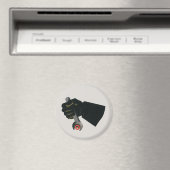 Vintages Geschäft, Fabrikmachinist Magnet (In Situ (Geschirrspüler))