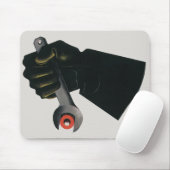 Vintages Geschäft, Fabrikmachinist Mousepad (Mit Mouse)