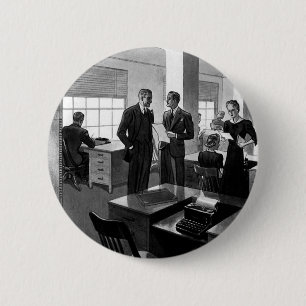 Vintages Geschäft, Führungskraft Geschäftsstelle Button