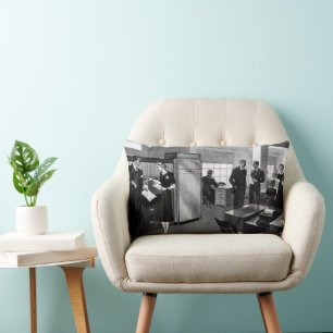 Vintages Geschäft, Führungskraft Geschäftsstelle Lendenkissen