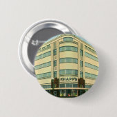 Vintages Geschäft, Kaufhaus Knapp Button (Vorne & Hinten)