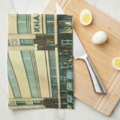 Vintages Geschäft, Kaufhaus Knapp Geschirrtuch (Viertel Falte)