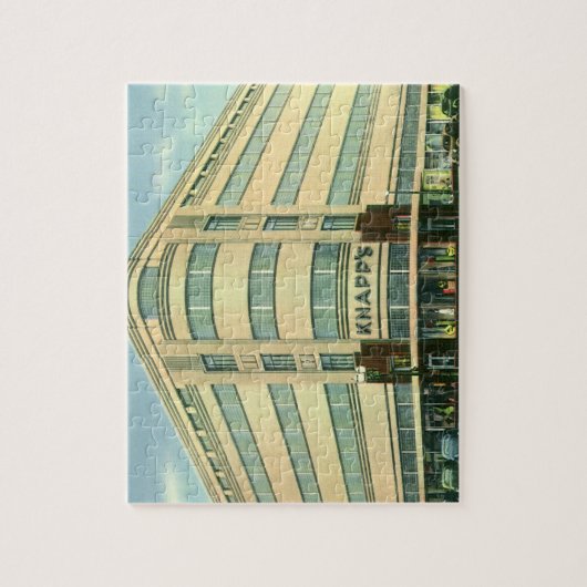 Vintages Geschäft, Kaufhaus Knapp Puzzle (Vertikal)