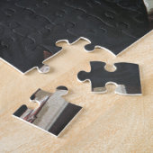 Vintages Geschäft, Mitarbeiter am Airline Counter Puzzle (Seite)