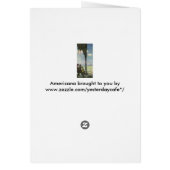 Vintages Geschäft, Öl gut mit den Arbeitnehmern gi (Hinten)