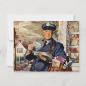 Vintages Geschäft, Postbote (Vorderseite)