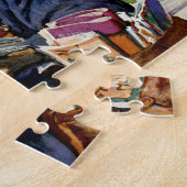 Vintages Geschäft, Postbote Puzzle (Seite)