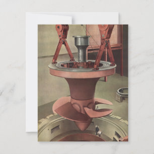 Vintages Geschäft, Riesenwasserturbinenenergie