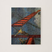 Vintages Geschäft, Stahlarbeiter Puzzle (Vertikal)