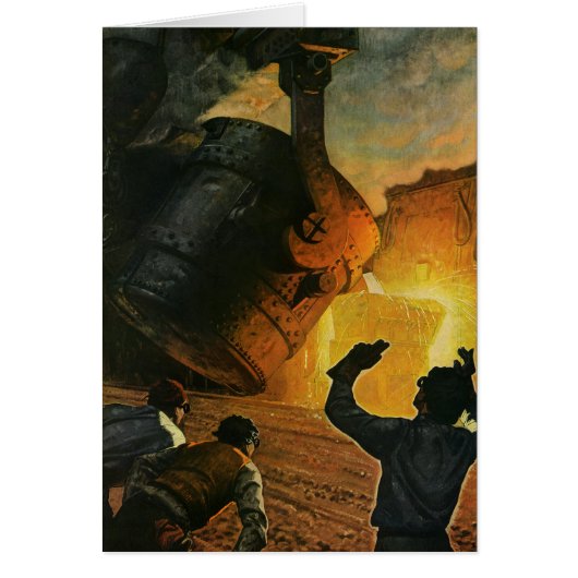 Vintages Geschäft, Stahlindustrie (Vorne)