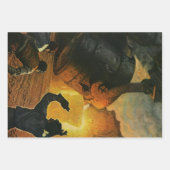 Vintages Geschäft, Stahlindustrie Geschenkpapier Set (Vorderseite 2)