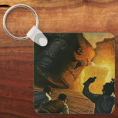 Vintages Geschäft, Stahlindustrie Schlüsselanhänger (Vorderseite)