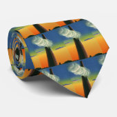Vintages Geschäft, Steam Whistle Factory Sunrise Krawatte (Gerollt)