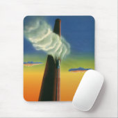 Vintages Geschäft, Steam Whistle Factory Sunrise Mousepad (Mit Mouse)