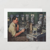 Vintages Geschäft, Telefonreparateur (Vorne/Hinten)