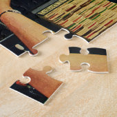 Vintages Geschäft, Telefonschalter Puzzle (Seite)