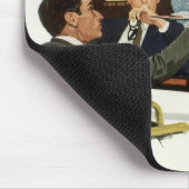 Vintages Geschäft, Treffen der Führungskräfte Mousepad (Ecke)