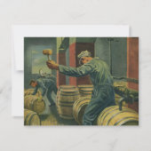 Vintages Geschäft, Weinherstellung Weinkeller (Vorderseite)