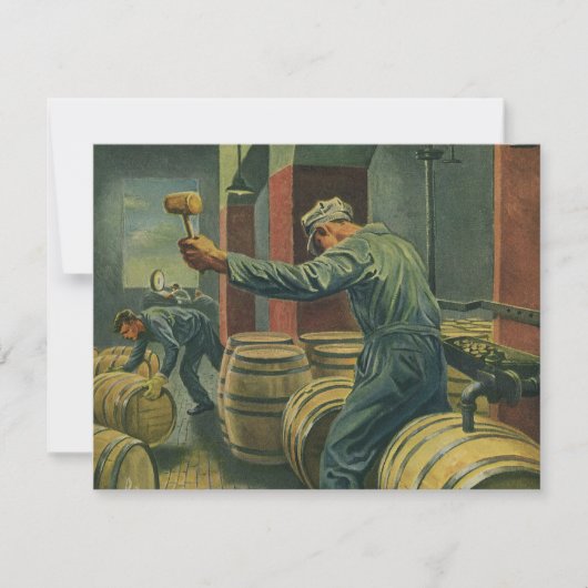 Vintages Geschäft, Weinherstellung Weinkeller (Vorderseite)