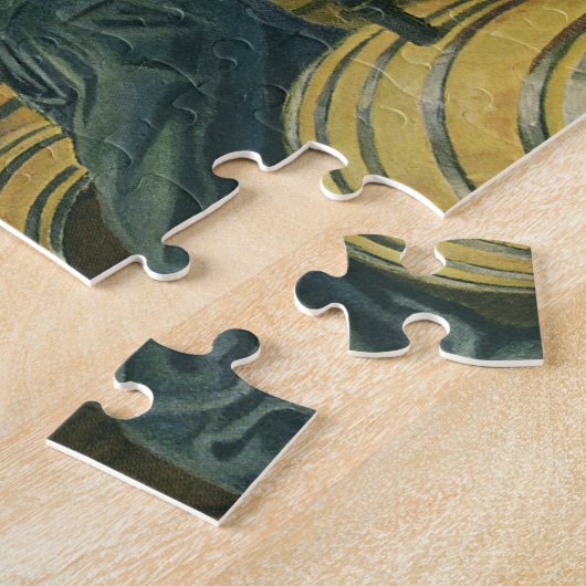 Vintages Geschäft, Weinherstellung Weinkeller Puzzle (Seite)