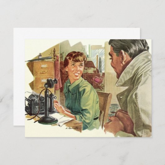 Vintages Geschäftsbüro, Vorstandsvorsitzender und (Vorne/Hinten)