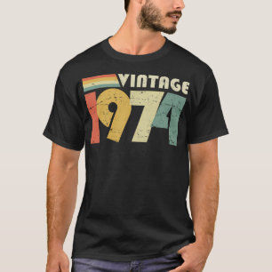 Vintages Geschenk 1974 50. Geburtstag Geschenk ges T-Shirt