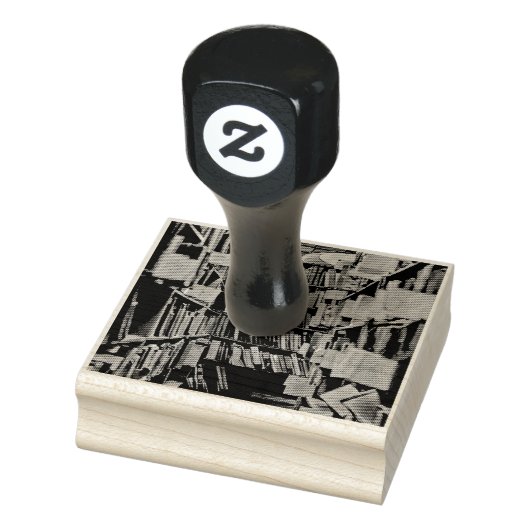 Vintages Geschenk für Buchliebhaber Gummistempel (Stempel)
