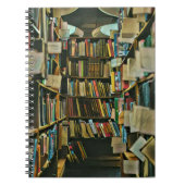 Vintages Geschenk für Buchliebhaber Notizblock (Vorderseite)