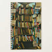 Vintages Geschenk für Buchliebhaber Planer (Vorderseite)